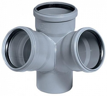 Крестовина 2-х пл. (угловая) HTED 110/110/110*87°