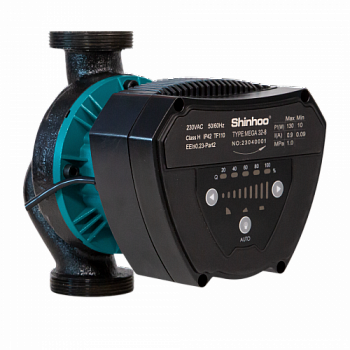 Насос автоматический циркуляционный с мокрым ротором SHINHOO MEGA 40-10F 1x230V