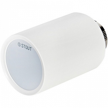 Умная термостатическая головка Zigbee STOUT