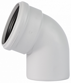 Отвод для бесшум. канализации SKB DN100*67*